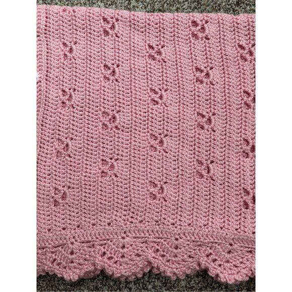 ❤️Handmade Crochet Baby Blanket - Picture 6 of 6